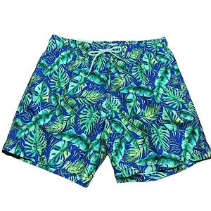 TRUNKS: NWT Men’s Surf & Swim Sano Swim Short-Jungle Leaves -Size XL